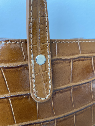 Сумка 0148 Карамельный (кроко-кожа) (277)